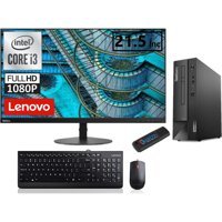 Lenovo Thinkcentre Neo 50S SFF SFFN11SX002VTX42 Harici GeForce RTX 3060 Ti Intel Core i3 12100 16 GB Ram 512 GB SSD Slim Tower Windows 11 Pro 21.5 inç Monitörlü Masaüstü Bilgisayar + Zetta Flash Bellek