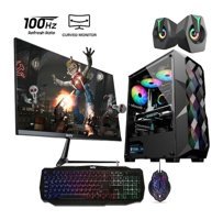 Izoly COSMİC X Harici Radeon RX 580 Intel Core i5 3470 16 GB Ram 512 GB SSD Tower FreeDos 24 inç Monitörlü Masaüstü Bilgisayar