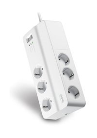 Apc By Schneider Electric Pm6-Gr 6'lı Soket 2 metre Kablolu Çiftli 1836 J Akım Korumalı Priz