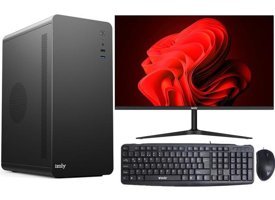 Izoly M111 Harici GeForce RTX 3060 Ti Intel Core i5 3470 16 GB Ram 256 GB SSD Tower FreeDos 22 inç Monitörlü Masaüstü Bilgisayar