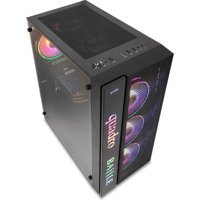 Quadro Battle Force R51651 Harici Radeon RX 550 AMD Ryzen 5 5500 16 GB Ram 512 GB SSD Tower FreeDos Masaüstü Bilgisayar