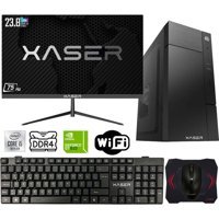 Xaser XSR434 Harici GeForce RTX 3060 Ti Intel Core i5 10400F 8 GB Ram 512 GB SSD Tower FreeDos 23.8 inç Monitörlü Masaüstü Bilgisayar