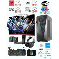 Ramtech PRİZMA X40 Harici GeForce RTX 3060 Ti Intel Core i5 6500 32 GB Ram 1 TB SSD Tower FreeDos 23.6 inç Monitörlü Masaüstü Bilgisayar