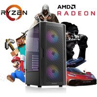 Vizyon Bilgisayar VİZY10 DG6750R Harici Radeon RX 6750 XT AMD Ryzen 5 5600 16 GB Ram DDR4 512 GB SSD Tower FreeDos Masaüstü Bilgisayar