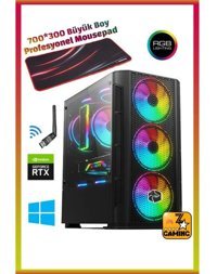 Noder S17 Harici Radeon RX 580 Intel Core i5 12400F 16 GB Ram 1 TB SSD Tower FreeDos Masaüstü Bilgisayar