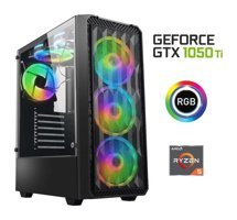 Xaser XSR553 Harici GeForce GTX 1050 Ti AMD Ryzen 5 5600 16 GB Ram 256 GB SSD Tower FreeDos Masaüstü Bilgisayar