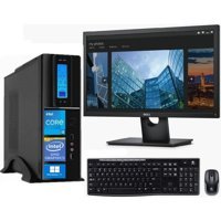 Zetta Flex SFF ZET22260 Harici GeForce GT 730 Intel Core i5 12400 16 GB Ram 512 GB SSD Tower Windows 11 Pro 21.5 inç Monitörlü Masaüstü Bilgisayar