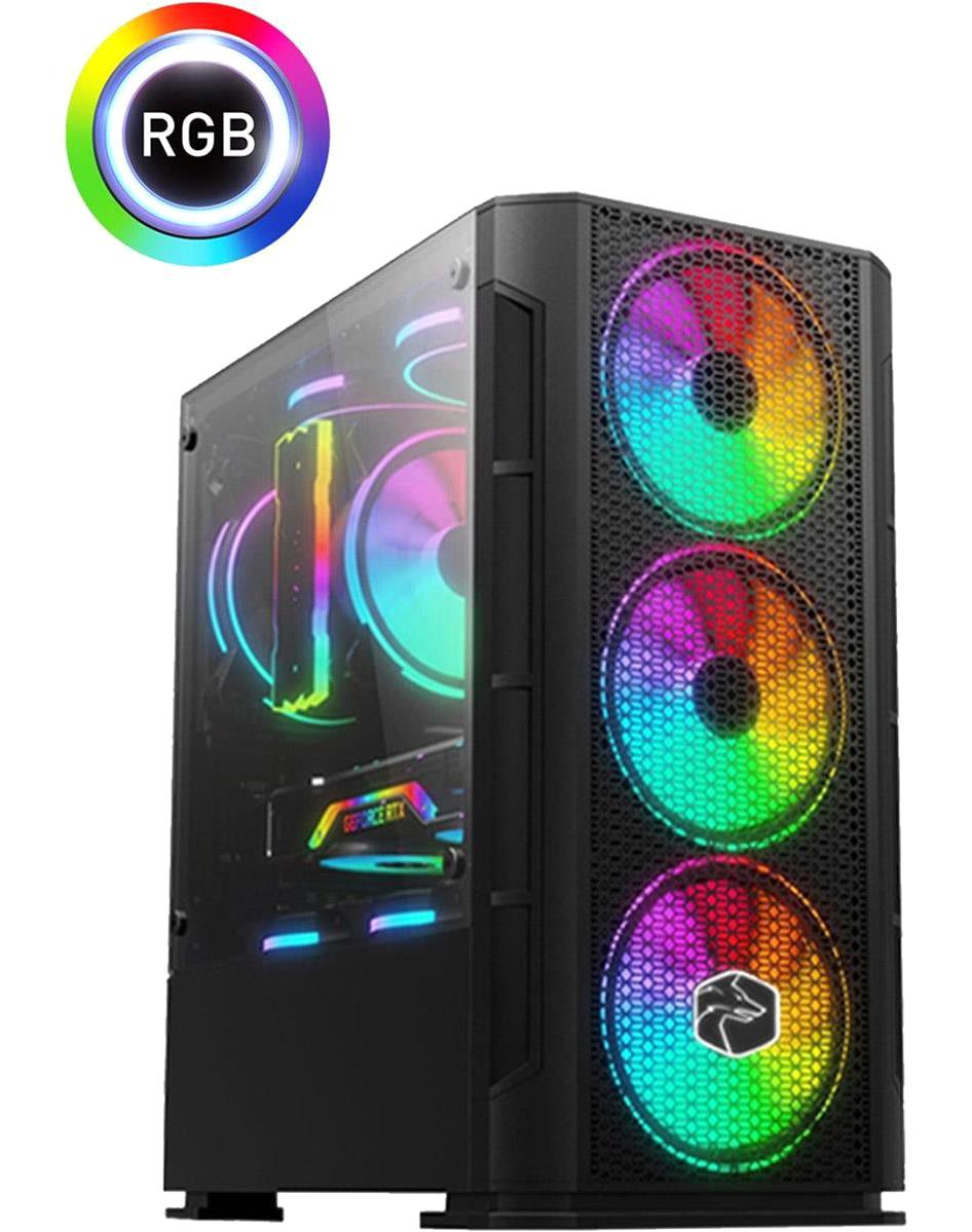 Zeiron PRİME X12 Harici GeForce RTX 3050 AMD Ryzen 5 5500 32 GB Ram DDR4 1 TB SSD Tower FreeDos Masaüstü Bilgisayar