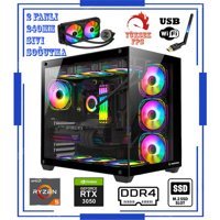 Zeiron KİNG X40 Harici GeForce RTX 3050 AMD Ryzen 5 5600X 16 GB Ram DDR4 1 TB SSD Tower FreeDos Masaüstü Bilgisayar