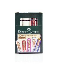 Faber-Castell Min Grip 2B 0.5 mm 120'li Siyah Kalem Ucu 12 Adet