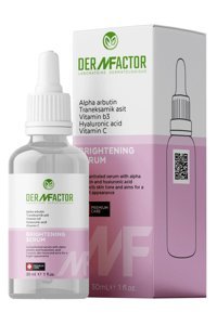 Dermfactor Brightening Canlandırıcı Yaşlanma Kırışıklık Karşıtı Jel Yüz Serumu 30 ml