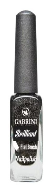 Gabrini Brilliant No:06 Siyah Parlak Simli Oje