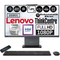 Lenovo ThinkCentre Neo 27 50A Gen5 12SA0013TRF01 Dahili UHD Graphics Intel Core i7 13620H 16 GB Ram DDR5 256 GB SSD 27 inç Full HD Freedos Dokunmatik All In One Bilgisayar + Zetta Flash Bellek