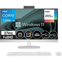 Hp All-In-One 27-CR0007NTT 8898B7EAW05 Dahili Iris Xe Graphics Intel Core i5 1335U 32 GB Ram 1 TB SSD 27 inç Full HD Windows 11 Home All In One Bilgisayar + Zetta Flash Bellek