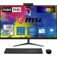 MSI MODERN AM271 11M-01704TR Dahili Iris Xe Graphics Intel Core i7 1165G7 64 GB Ram 1 TB SSD 27 inç Full HD Windows 11 Home All In One Bilgisayar