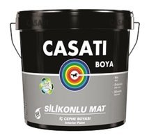 Casati C001 Silikonlu Su Bazlı Mat İç Cephe Boyası 7.5 lt Beyaz