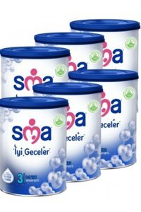 Sma İyi Geceler İnek Sütlü Tahılsız Glutensiz Probiyotikli 3 Numara Devam Sütü 6x800 gr