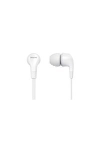 Philips Tae1105 Silikonlu Mikrofonlu 3.5 Mm Jak Kablolu Kulaklık Beyaz