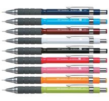 Tombow SH-300 Grip Silgili Plastik Metalik Bordo 0.7 mm Versatil Kalem