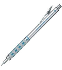 Pentel Graphgear 1000 Silgili Metal Metalik Gümüş 0.7 mm Versatil Kalem