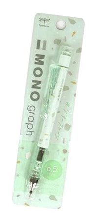 Tombow Mono Graph Terrazzo Metal Metalik Yeşil 0.5 mm Versatil Kalem