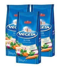 Vegeta Klasik Organik Vegan Sebze Çeşnisi 3x200 gr