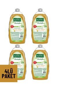 Komili Ekolojik Mimoza Çiçeği Alkolsüz Antibakteriyel Parabensiz Vegan Köpük 4'lü 1.5 lt Sıvı Sabun