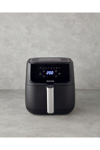 English Home Aif 2001 Airfryer 5.5 lt Yağsız Krom-Siyah Sıcak Hava Fritözü