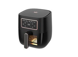 Trident TAF 503 Airfryer 6 lt Yağsız Siyah Sıcak Hava Fritözü