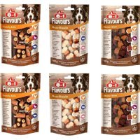 8in1 Flavours Karışık Tüm Irklar Yetişkin Köpek Ödül Maması 6x100 gr