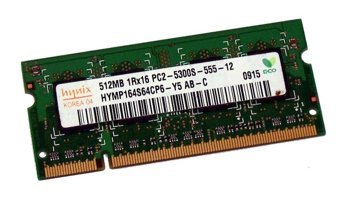 Hynix HYMP164S64CP6-Y5-AB 512 mb DDR2 1x512 mb 667 MHz Ram