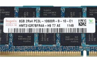 Hynix HMT31GR7BFR4A-H9 8 GB DDR3 1x8 1333 MHz Ram Mavi