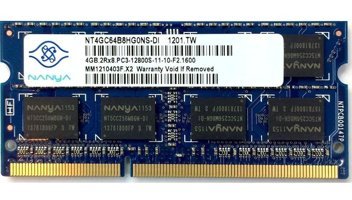 Nanya NT4GC64B8HG0NS-DI 4 GB DDR3 1x4 1600 MHz Ram