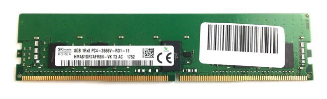 SK Hynix HMA81GR7AFR8N-VK 8 GB DDR4 1x8 2666 MHz Ram