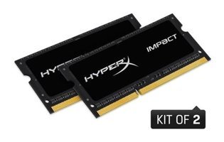 Kingston Hyperx Impact HX316LS9IBK2/16 16 GB DDR3 2x8 1600 MHz Ram