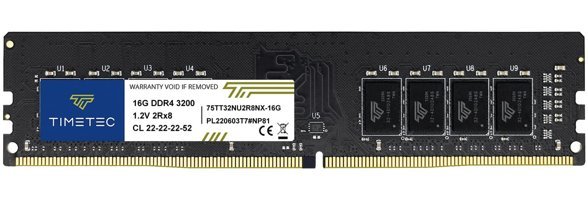 Timetec 16 GB DDR4 1x16 3200 MHz Ram