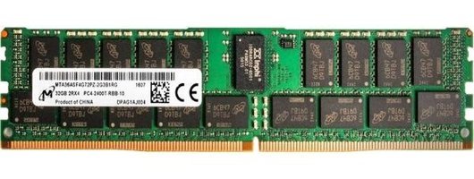 Micron MTA36ASF4G72PZ-2G3B1RG 32 GB DDR4 1x32 2400 MHz Ram