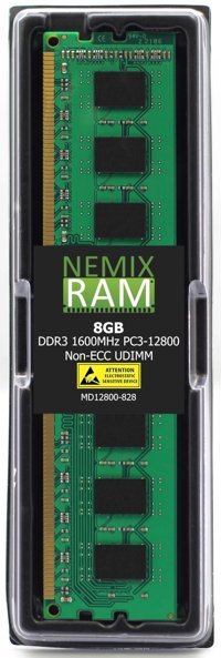 NVTEK 8 GB DDR3 1x8 1600 MHz Ram