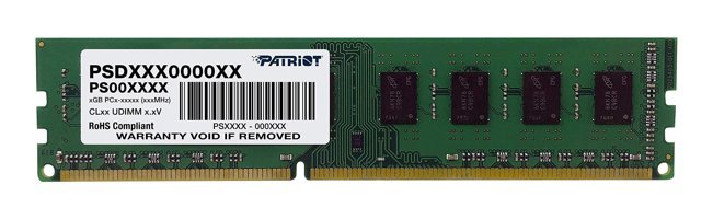 Patriot Signature Line PSD34G160081 4 GB DDR3 1x4 1600 MHz Ram