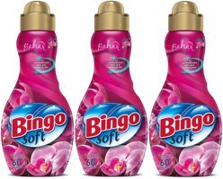 Bingo Soft Konsantre Bahar 180 Yıkama Yumuşatıcı 3x1.44 lt