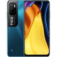 Poco M3 Pro 128 GB Hafıza 6 GB Ram 6.5 inç 48 MP Çift Hatlı IPS LCD Ekran Android Akıllı Cep Telefonu Mavi