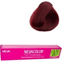 Nevacolor 4.65 Akaju Kızıl Kestane Krem Saç Boyası 4x50 gr