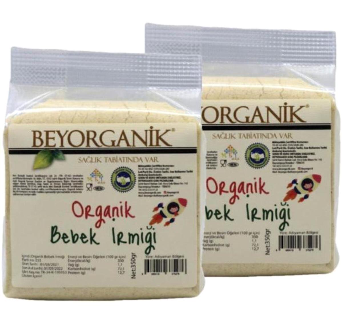 Beyorganik Laktozsuz Tahılsız Glutensiz Organik İrmikli Kaşık Maması 2x350 gr