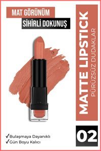 New Well 2 Mat Krem Lipstick Ruj