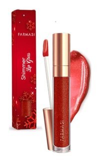 Farmasi Shimmer 4 Red Parlak Likit Fırçalı Ruj