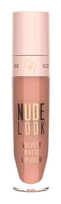 Golden Rose Nude Look Velvety 1 Just Nude Mat Likit Fırçalı Ruj