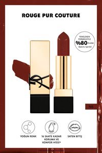 Yves Saint Laurent Rouge Pur Couture N6 Kalıcı Saten Krem Lipstick Ruj