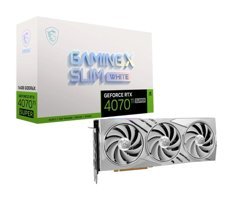 MSI Gaming X Slim RTX 4070 Tİ Super white 16 GB GDDR6X PCI-Express 4.0 DirectX 12 Ultimate 3 Fanlı 256 Bit Gaming NVIDIA Ekran Kartı