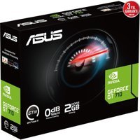 Asus EVO GT 710 LP 2 GB DDR3 PCI-Express 2.0 DX 12 Fansız Fansız Soğutma 64 Bit Masaüstü NVIDIA Ekran Kartı