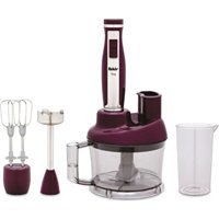 Fakir Ivy 1500 ml Plastik Hazneli Turbolu 4 Bıçaklı Blender Seti Mürdüm